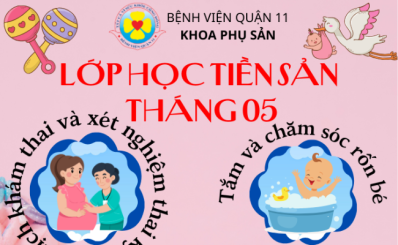 Lớp học tiền sản tháng 5 năm 2024